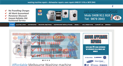 Desktop Screenshot of abcorappliances.com.au